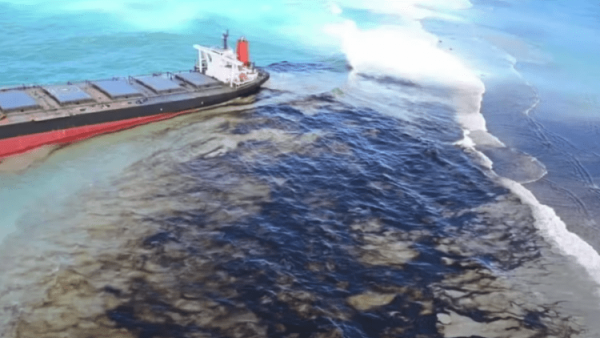 تسرب نفطي في ليبيا