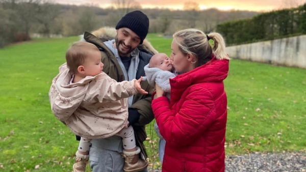 Tom shares daughter Aurelia, two, and son Bodhi, 11 months, with wife Kelsey