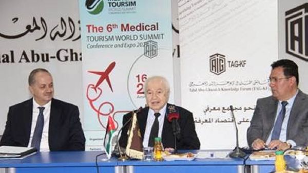 خلال الحدث أبوغزاله: دور المؤتمر إبراز الإمكانيات السياحية والطبية الأردنية للعالم