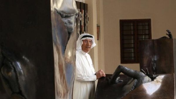 Kuwaiti sculptor Sami Mohammed 