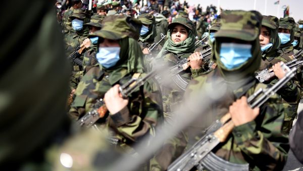 Sahrawi women soldiers 
