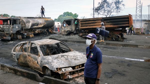 Sierra Leone declares 3 days of mourning after deadly tanker blast