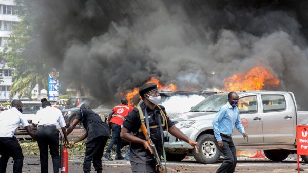 Twin attacks hit Uganda