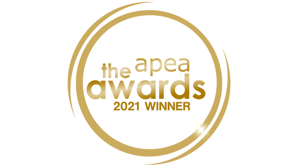 APEA Awards 2021 Winner Badge. ENOC Group’s Service Station of the Future Wins APEA Award for Best New Retail Forecourt
