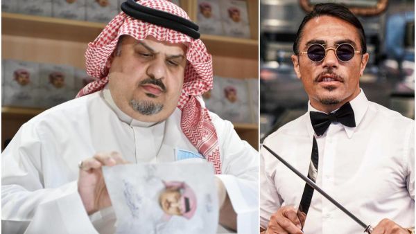 الأمير عبدالرحمن بن مساعد والشيف نصرت