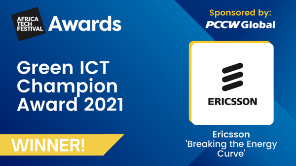 Ericsson Wins ‘Green ICT Champion’ at Africa Tech Festival 2021