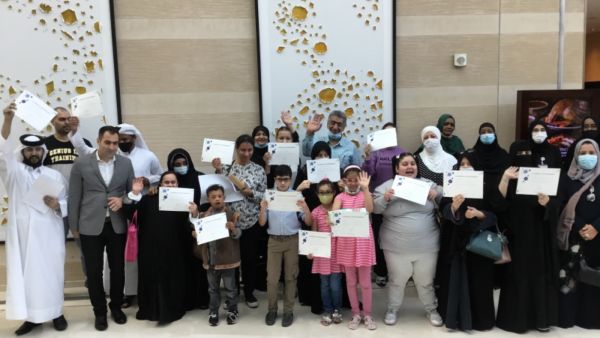 During the event Hyatt Regency Oryx Doha Welcomes Qatar Society for Rehabilitation of Special Needs