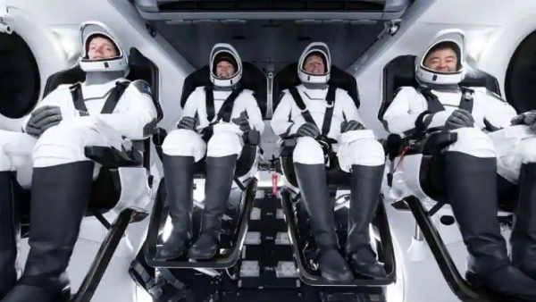 The Space X astronauts 