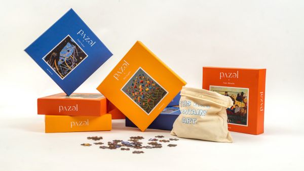 Jigsaw puzzles depicting works by great artists