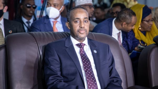 Somalia’s Prime Minister Mohamed Hussein Roble