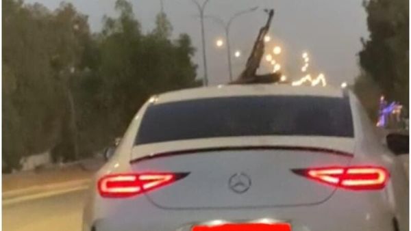 إطلاق نار من سيارة في الأردن 