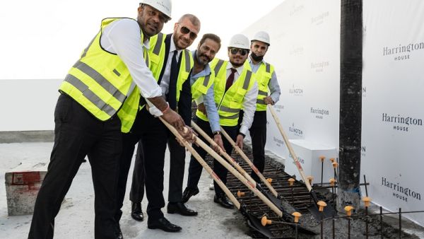 During the event Ellington Properties Celebrates Topping Out of Harrington House in JVC as per Schedule