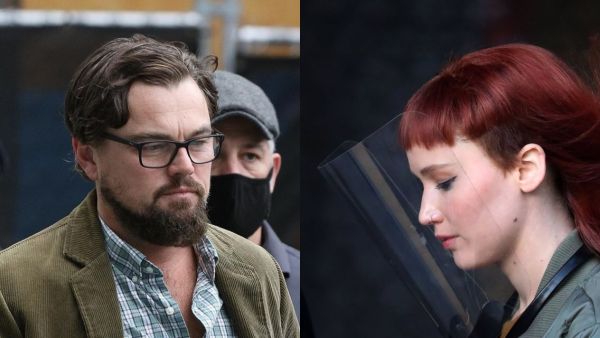 ليورناردو دي كابريو و جينيفر لورانس