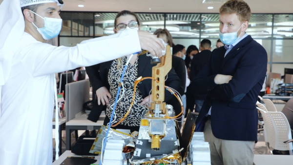 During the event MBRSC Collaborates with Scientific Partners on the Emirates Lunar Mission
