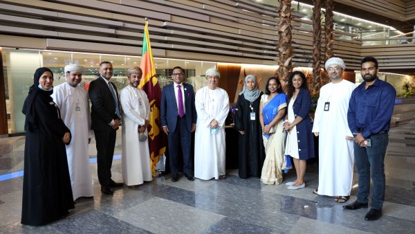 During the event National Bank of Oman Opens Remittance Counter at Embassy of Sri Lanka
