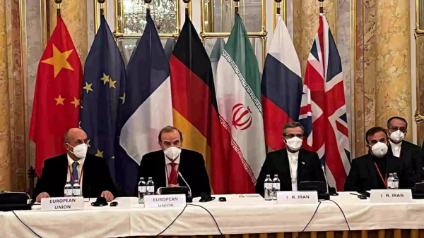 European delegates meet with Iran's negotiators in Vienna