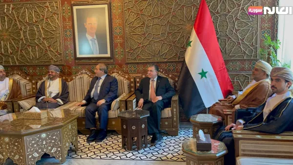 وزير خارجية سلطنة عمان يصلل إلى دمشق