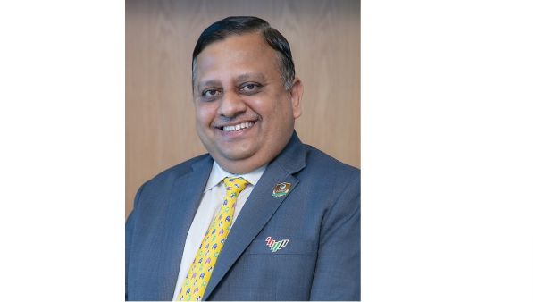 Bala, CEO, Aster Retail. Aster Pharmacy Launches Range Of Products At Arab Health