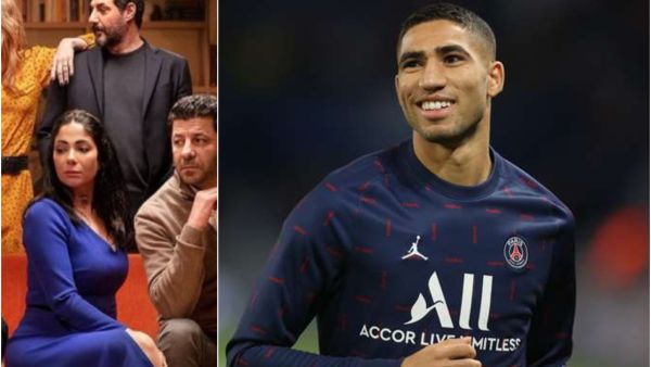 أشرف حكيمي ومنى زكي أشرف حكيمي ومنى زكي