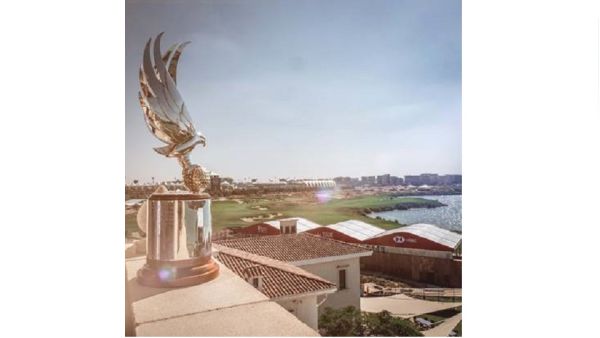 2022 Abu Dhabi HSBC Championship Trophy Visits Iconic Destinations On Yas Island