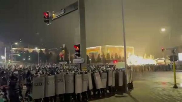 احتجاجات في كازاخستان