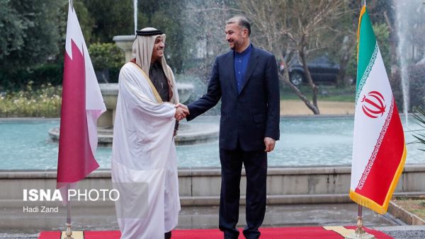 وزير خارجية قطر يلتقي نظيره الايراني في العاصمة طهران