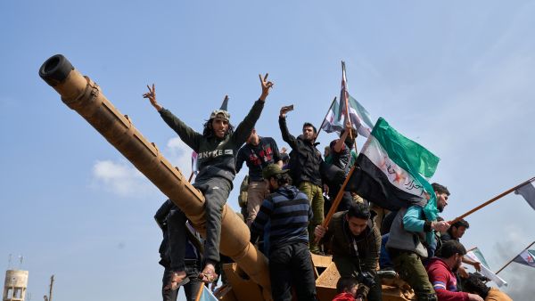 protest against Iran in syria 