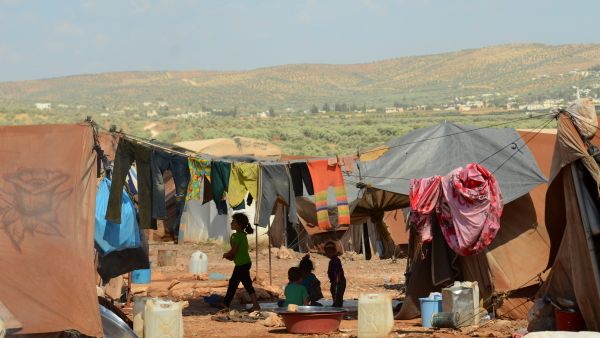 Nearly 45,000 people fled violence in Ghwayran, northeast Syria