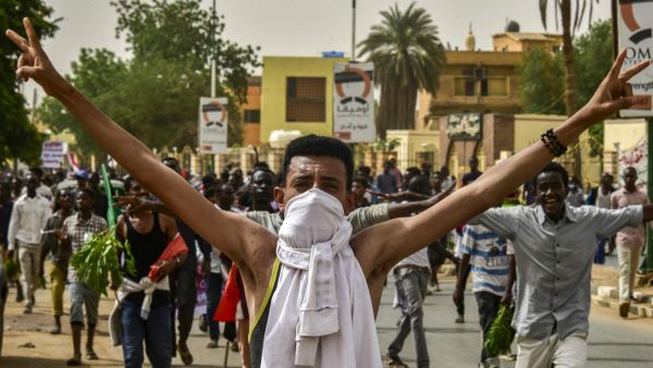 Sudan in protest 