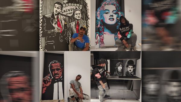 Libyan artist Amedo