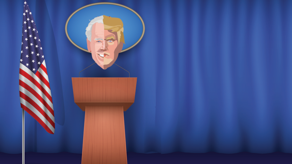 Joe Biden and Donald Trump