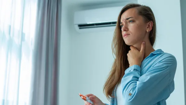 التخلص من التهاب الحلق بسرعة