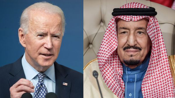 بايدن يؤكد للملك سلمان التزام واشنطن بدعم السعودية بالدفاع عن نفسها