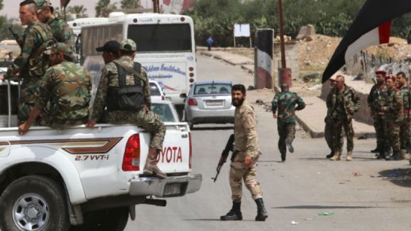 قوات الاسد في درعا