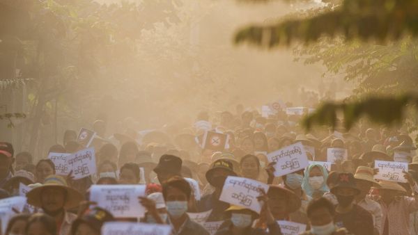 EU slammed deteriorating human rights in Myanmar after military coup 