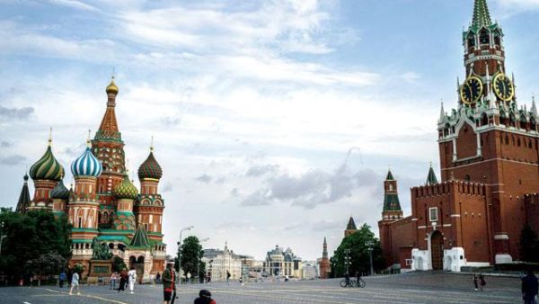 Red Square in Downtown Moscow 