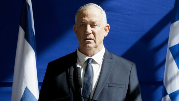 Israeli Defense Minister Benny Gantz