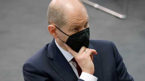 German leader Olaf Scholz 
