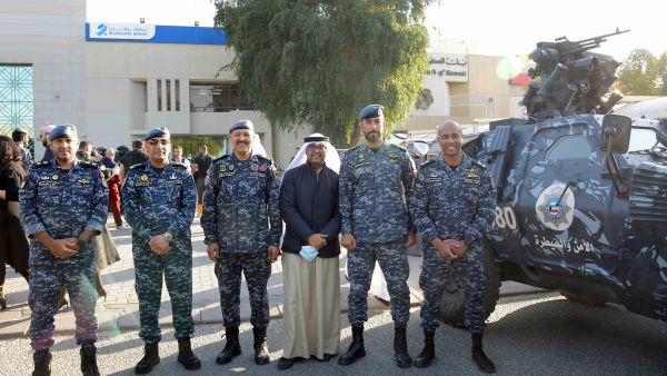 بنك برقان يتعاون مع وزارة الداخلية في تنظيم تمرين للأمن والسلامة