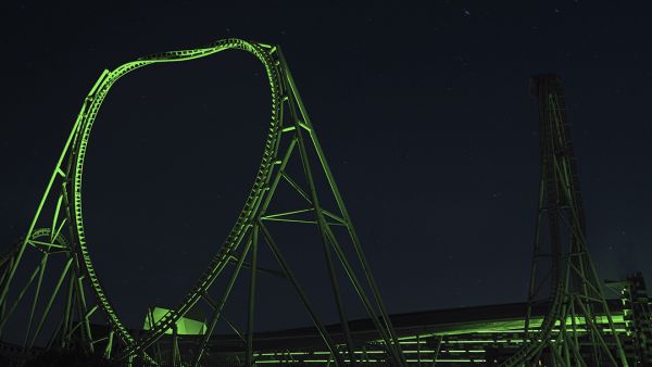 Ferrari World Abu Dhabi. Yas Island Goes Green In Celebration Of Saudi Arabia’s First Founding Day