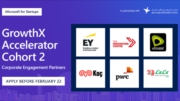 Microsoft For Startups' Growthx Accelerator Applications Set To Close On 22 February