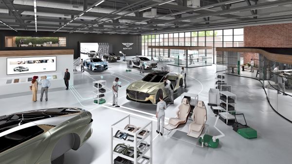 استثمار رئيسي مستدام في اقتصاد المملكة المتحدة يؤمن مستقبل Bentley في مصنع كرو BENTLEY تؤمِّن انتاج المملكة المتحدة لأول سيارة كهربائية - وتلتزم باستثمار 2.5 مليار جنيه إسترليني في مجال الاستدامة على مدى العقد المقبل