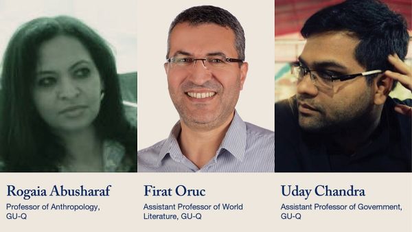 Assistant Professor of World Literature Dr. Firat Oruc Dr. Uday Chandra, Assistant Professor of Government Dr. Rogaia Abusharaf, Professor of Anthropology At QF, Georgetown Research Panel Highlights Continued Importance of Dhow Shipping Vessels