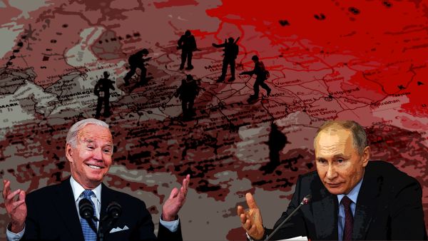 US president slammed Putin's recognition of Donetsk and Luhansk