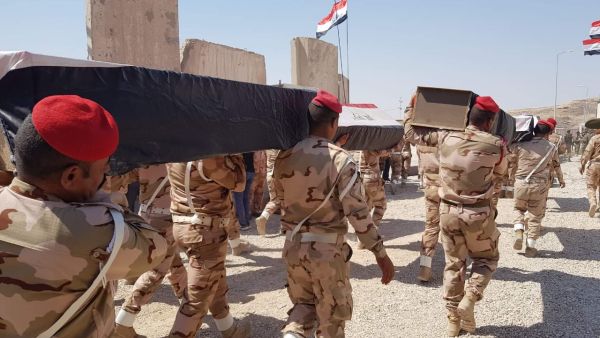 العثور على رفات 629 عسكريا عراقيا