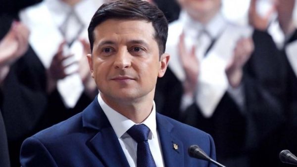 الرئيس الأوكراني فلاديمير زيلينسكي