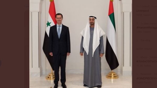 الاسد يزور الامارات 