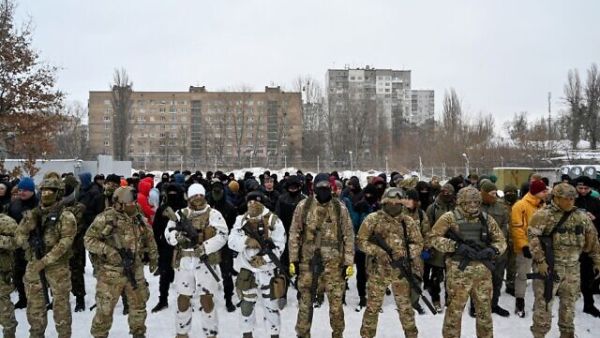 Soldiers for the Ukraine war 