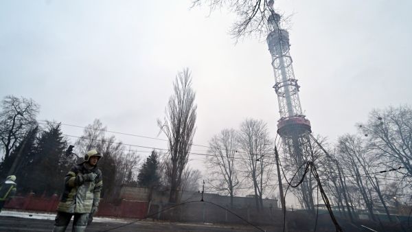 TV tower in Kyiv