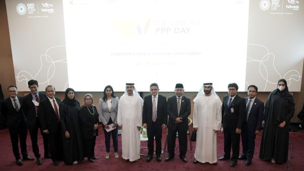 During the event The Ministry of Finance Participates in the Panel Discussion by Indonesia Regarding Public-Private Partnership at Expo 2020 Dubai